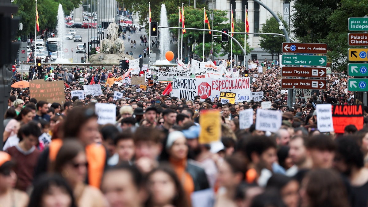 Population growth behind Spanish housing crisis